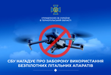 СБУ: використання безпілотних літальних апаратів (БПЛА) та легких літаків у період воєнного стану заборонено