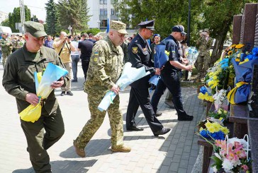 З нагоди святкування Дня Героїв відзнаки отримали п‘ятеро поліцейських з Тернопільщини