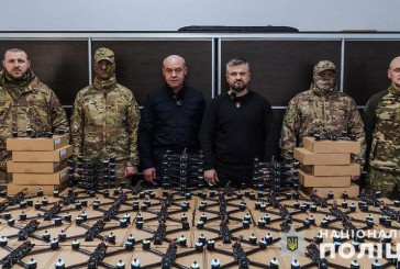 У Тернополі 50 дронів отримали бійці об’єднаної штурмової бригади Нацполіції «Лють» та спецпідрозділу «КОРД»