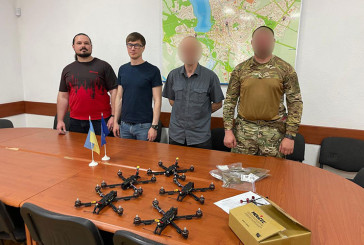 У Тернополі бійцям штурмової бригади Нацполіції «Лють» передали дрони