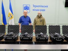 Сергій Надал передав військовослужбовцям 24-ї бригади ім. короля Данила шість квадрокоптерів DJI Mavic