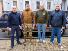 Міський голова Сергій Надал передав позашляховик Nissan для військовослужбовців 110-ої ОМБр