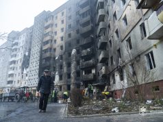 Тернополі тривають ремонтні роботи після ракетної атаки на вул. 15 квітня