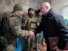 Сергій Надал нагородив захисників 44-ї артилерійської бригади на передовій