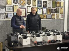 Міський голова Сергій Надал передав техніку для 434-го батальйону безпілотних систем