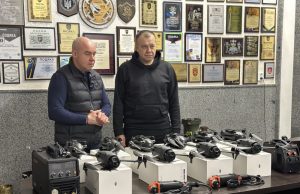 Міський голова Сергій Надал передав техніку для 434-го батальйону безпілотних систем