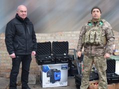 Міський голова Тернополя Сергій Надал відвідав військових на передовій та передав техніку