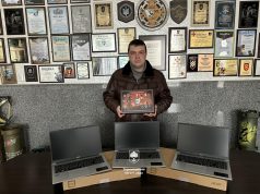 Тернопіль передав для військовослужбовців ще п’ять ноутбуків