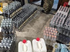 32 тисячі пляшок сурогату: під Тернополем ліквідували підпільний горілчаний завод