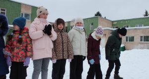 Для тернопільських школярів провели спортивно-розважальний захід «Зимові забави»