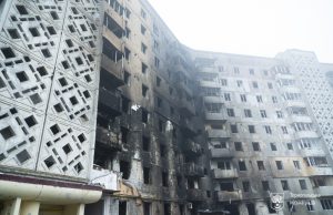 У постраждалому будинку на вулиці 15 Квітня, 31 відновлюють комунікації та ліфт