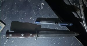 У Тернополі поліцейські виявили ніж у чоловіка, який порушив правила військового обліку