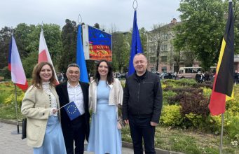 День Європи у Тернополі: на Майдані Волі підняли прапор ЄС