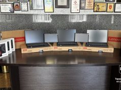 З Тернополя бійцям 434-го окремого батальйону безпілотних систем передали ноутбуки, планшети та зарядну станцію