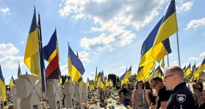 Другі роковини: на Тернопільщині вшанували пам’ять загиблого бійця Об’єднаної штурмової бригади Національної поліції України «Лють» Антона Білостоцького