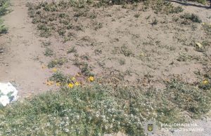 Поліція Кременця відреагувала на повідомлення про наругу над гербом України