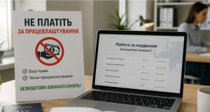 Працевлаштування за кордоном : зловмисник видурив у потерпілого 750 євро