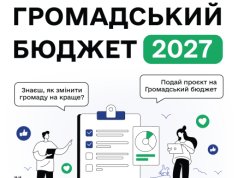 8 вересня у Тернополі відбудеться перша онлайн-консультація для авторів проєктів «Громадського бюджету-2027»