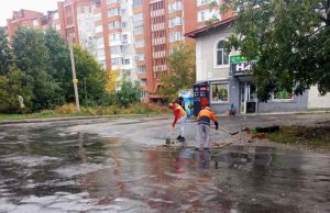 У Тернополі ліквідовували провалля та ремонтували дощову каналізацію: підсумки роботи за тиждень