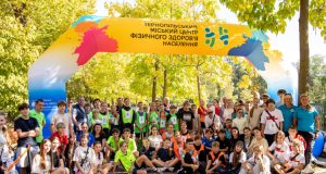 Близько сотні юних тернополян випробували свої сили у спортивній естафеті «Шкільна Озеряна»