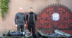 Сергій Надал передав десантникам 80-ї бригади два наземні роботизовані комплекси