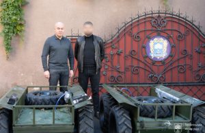 Сергій Надал передав десантникам 80-ї бригади два наземні роботизовані комплекси